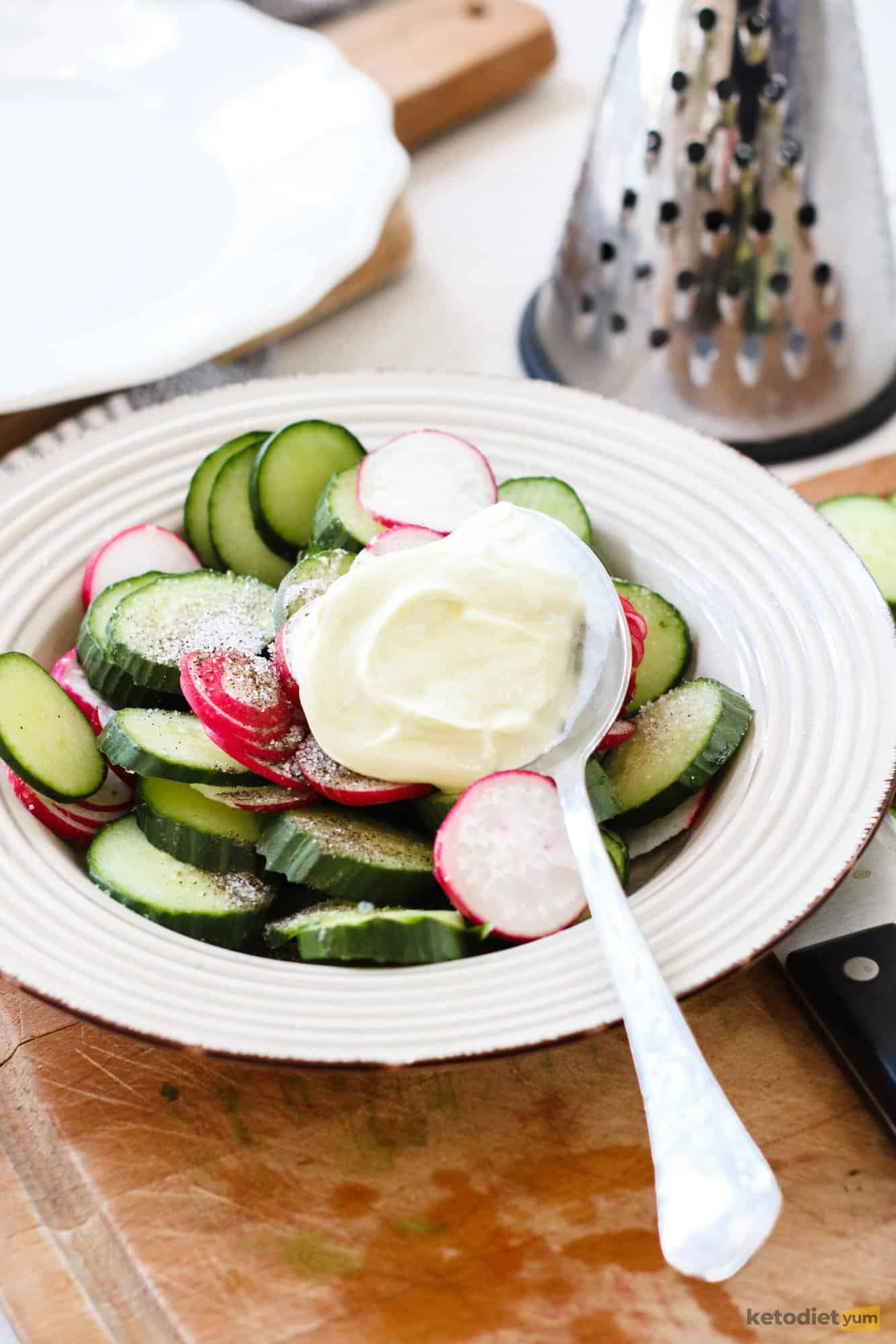 cucumber radish salad