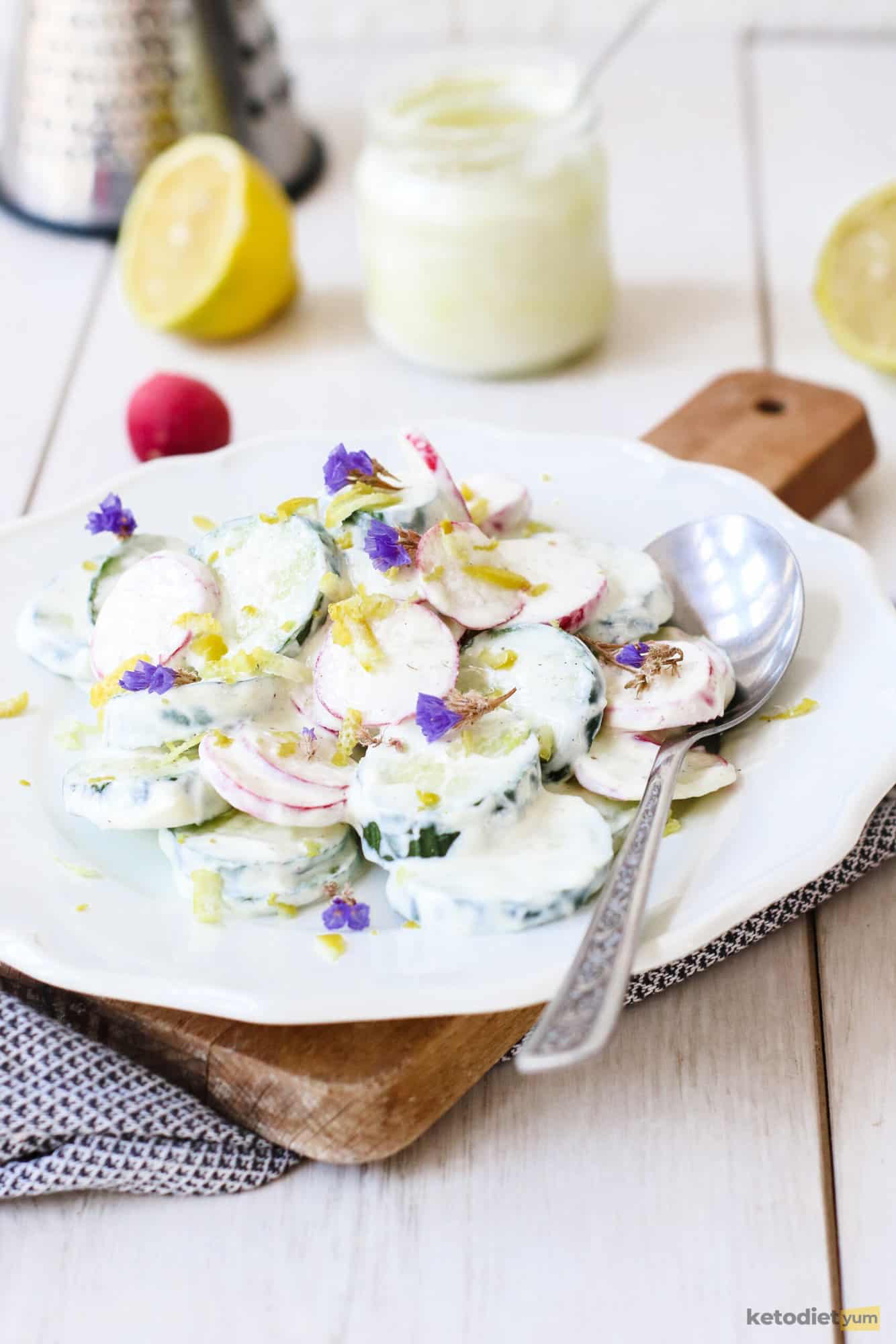 cucumber radish salad