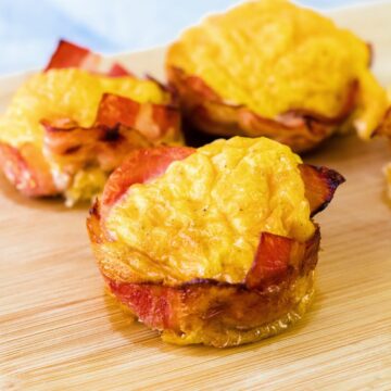 Breakfast Egg Muffin Cups (3 Ingredients)