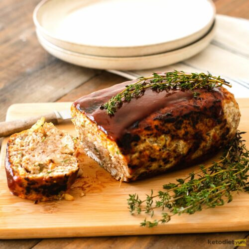Best Keto Turkey Meatloaf (Easy, Tender & Flavorful!)