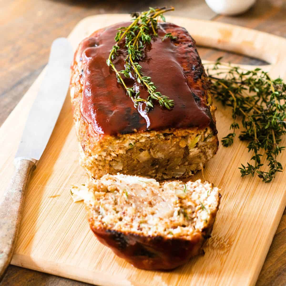 Keto Turkey Meatloaf