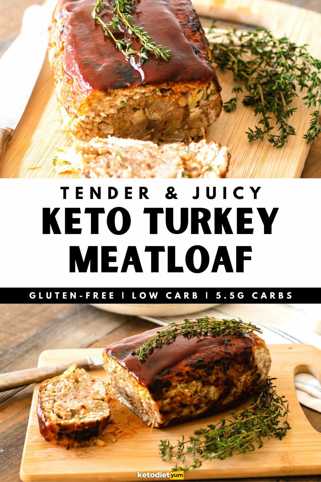 Best Keto Turkey Meatloaf (Easy, Tender & Flavorful!)
