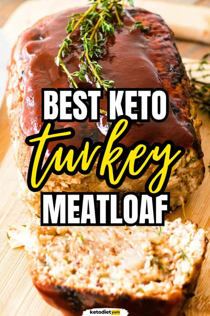 Delicious Keto Turkey Meatloaf