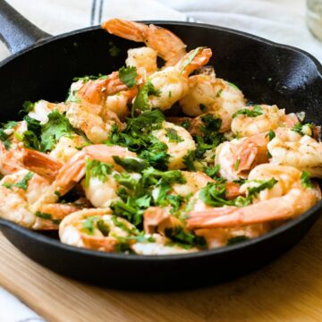 Lemon Garlic Butter Shrimp