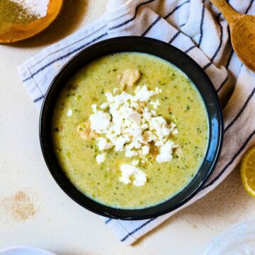 Greek Lemon Chicken Soup (Avgolemono Soup)