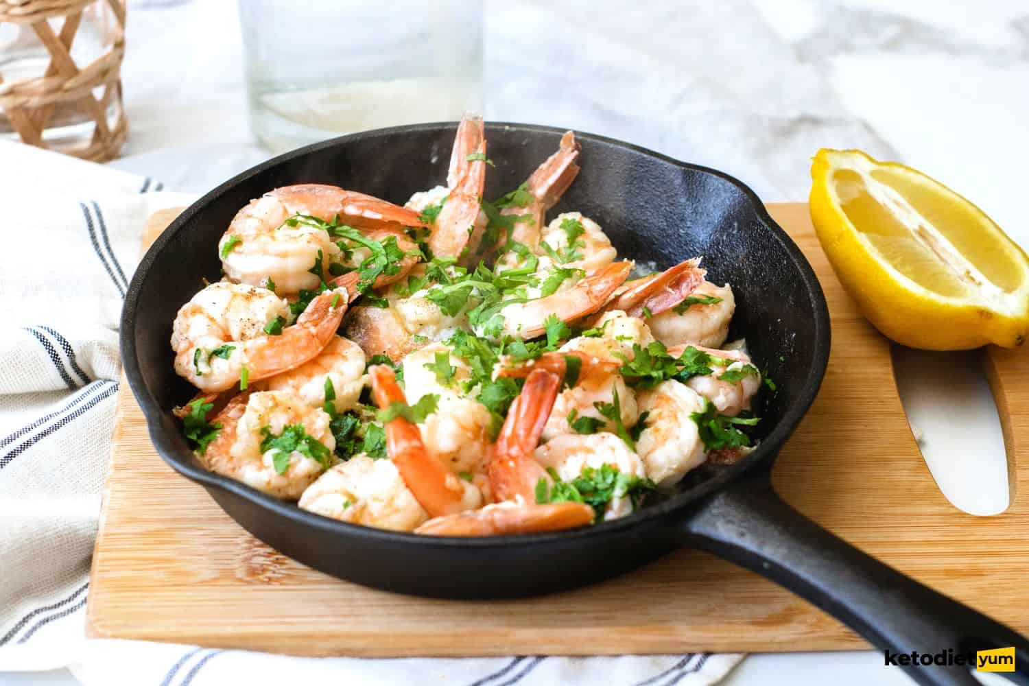 Lemon Garlic Butter Shrimp