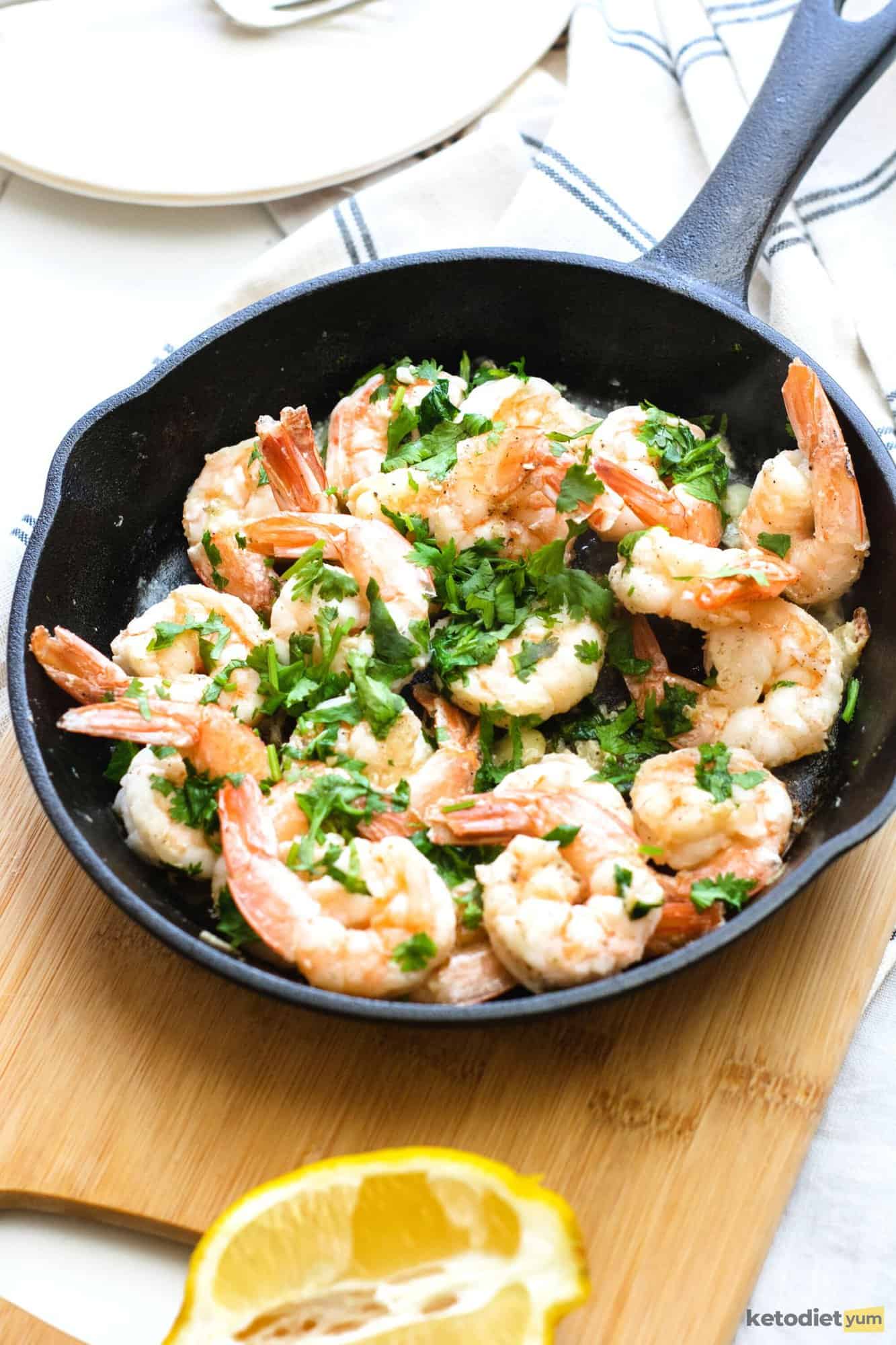 Lemon Garlic Butter Shrimp