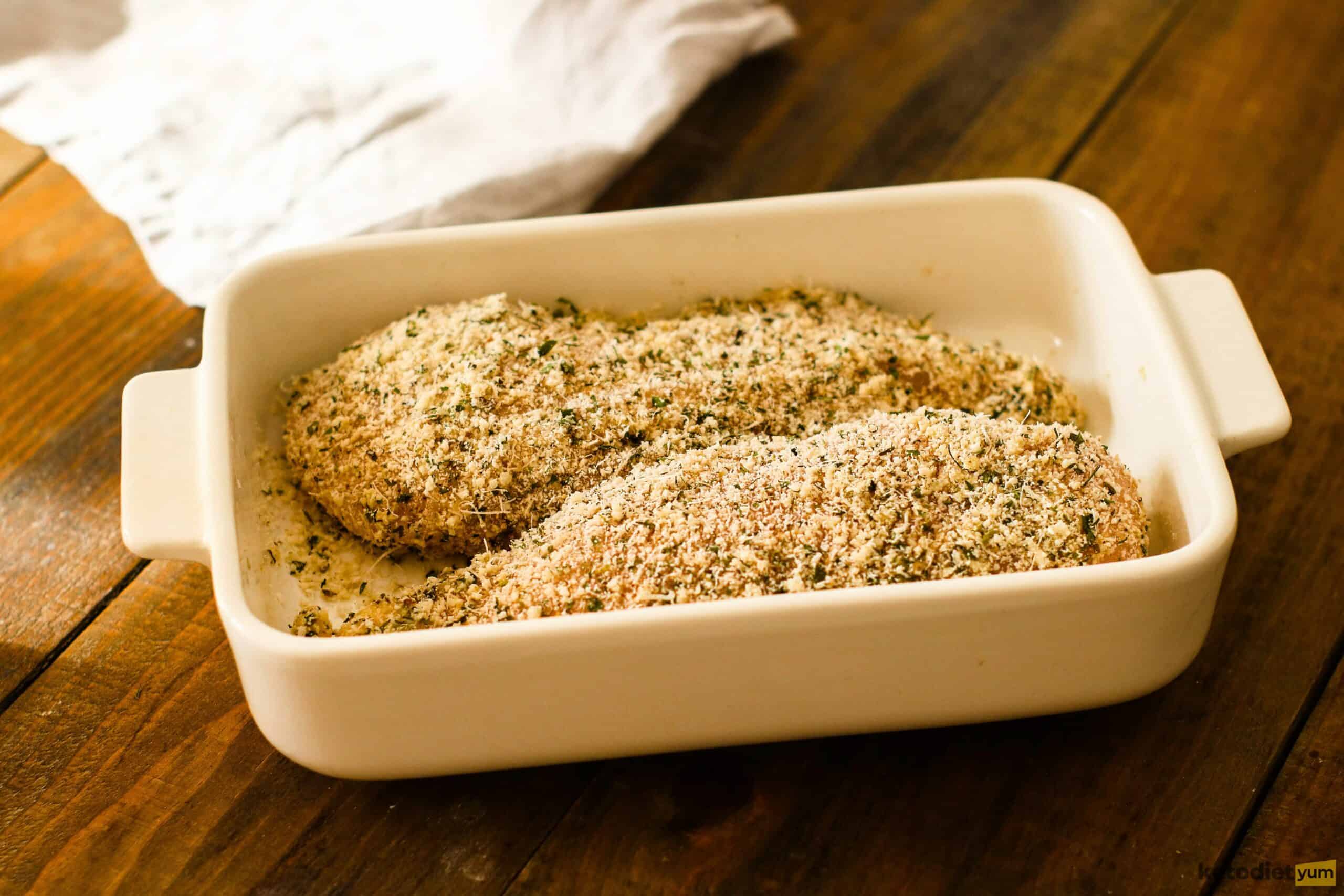 One Pan Keto Chicken Parmesan Recipe One Pan Keto Chicken Parmesan Recipe