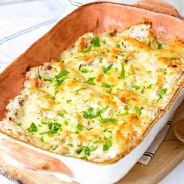 Keto Chicken Bacon Ranch Casserole Recipe