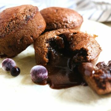 Keto Chocolate Lava Cake Recipe