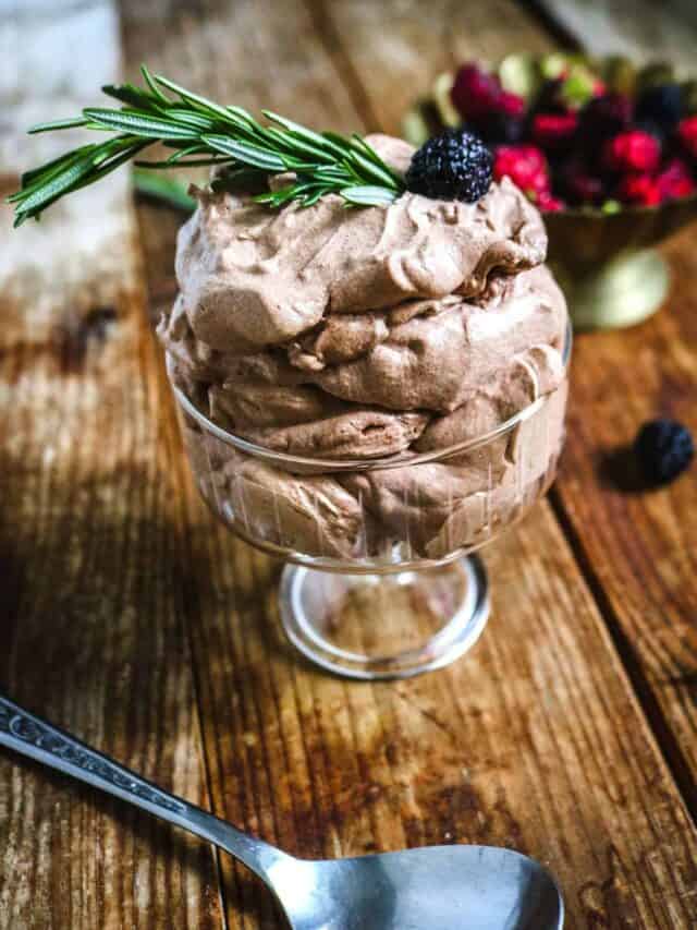Low Carb Keto Chocolate Mousse
