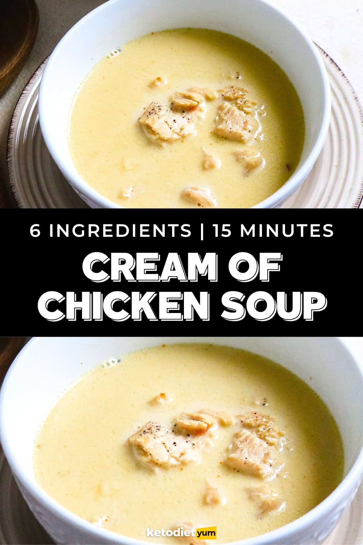 Keto Cream of Chicken Soup Cream of Chicken Soup Recipe