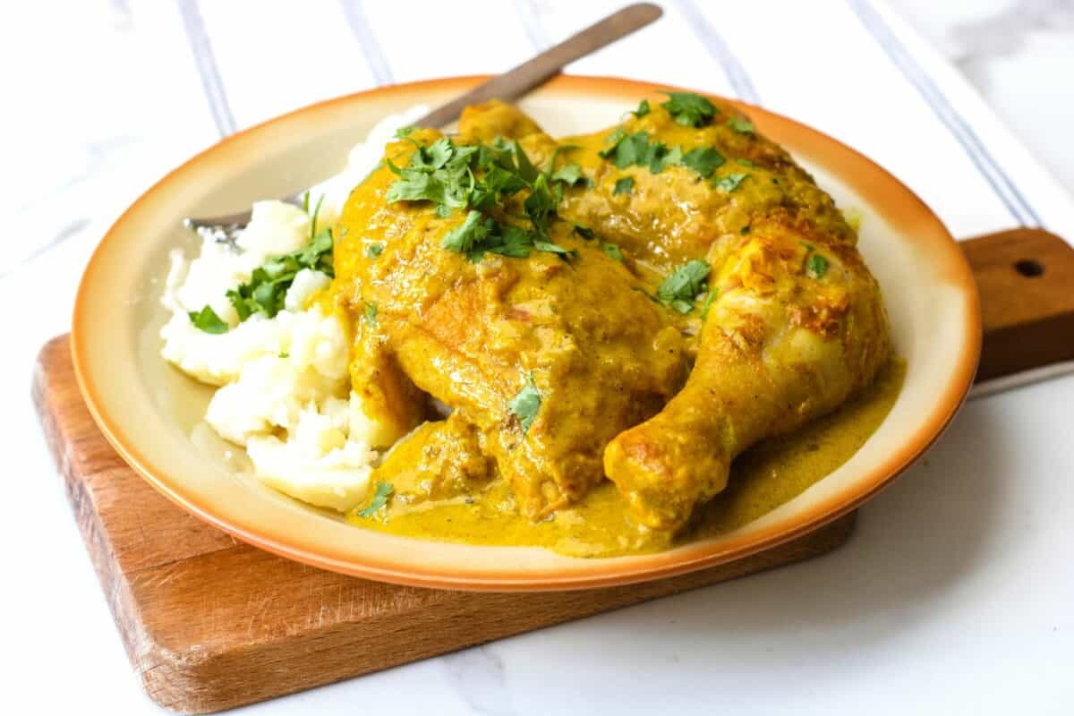 Easy Chicken Thigh Curry (Low Carb, Keto)
