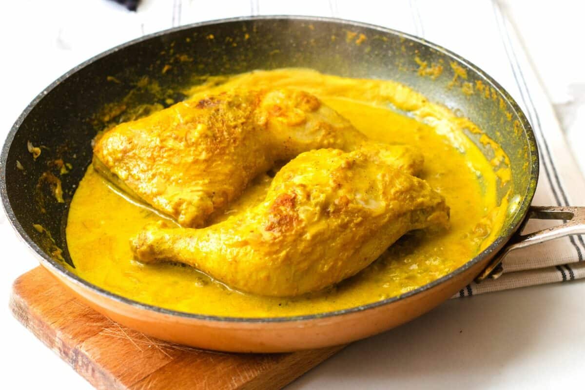 Easy Chicken Thigh Curry (Low Carb, Keto)