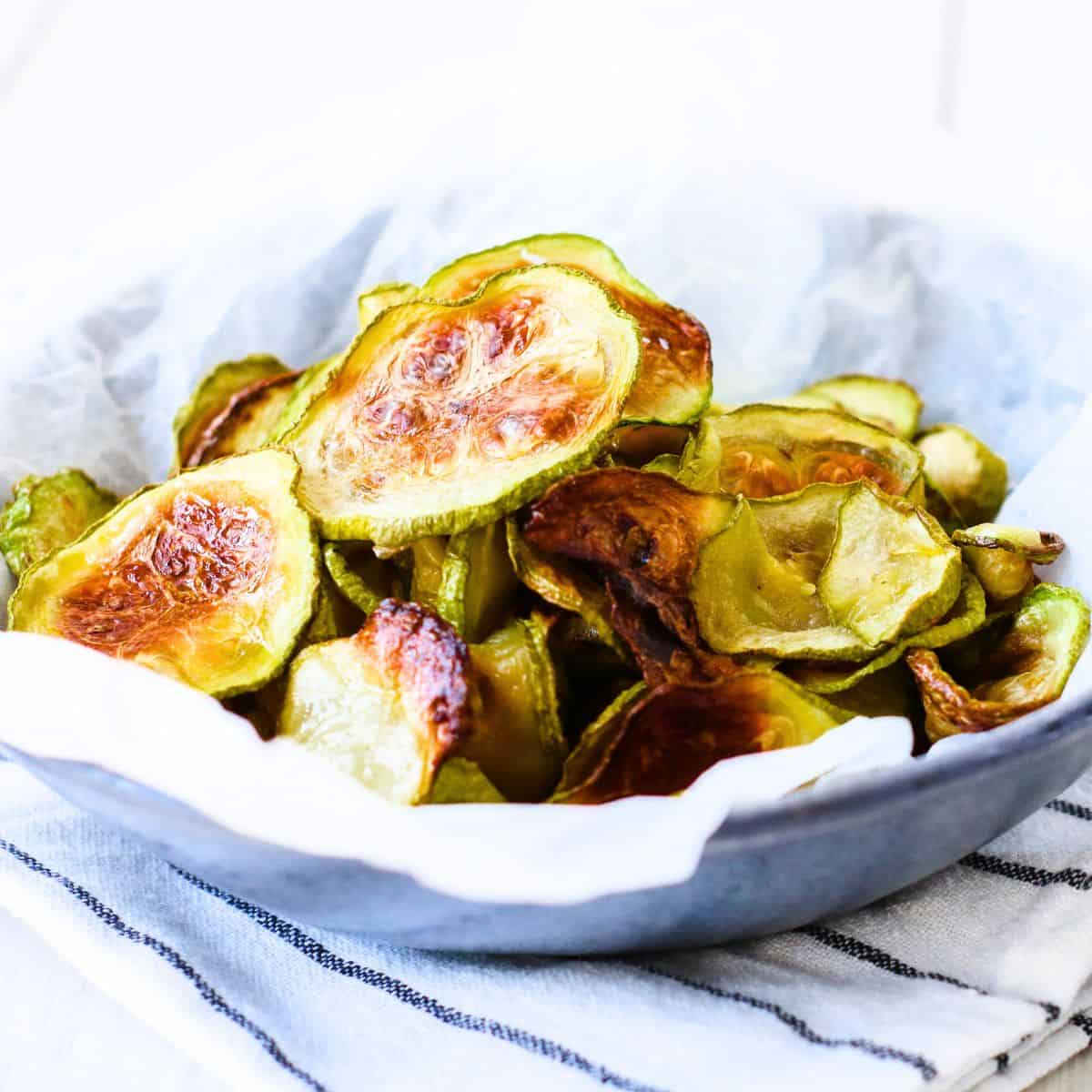 Keto Zucchini Chips