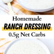 Low Carb Keto Ranch Dressing