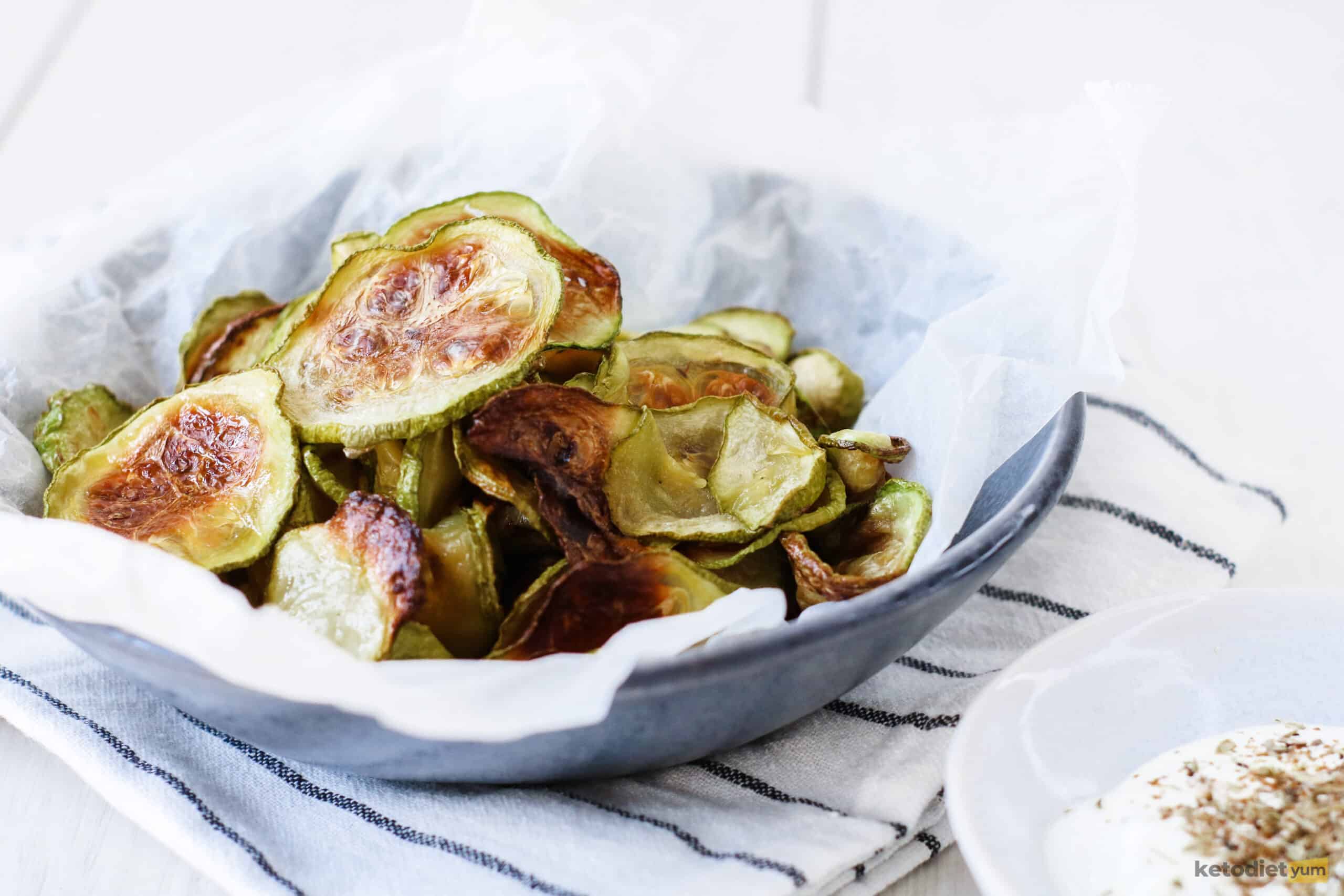 keto zucchini chips