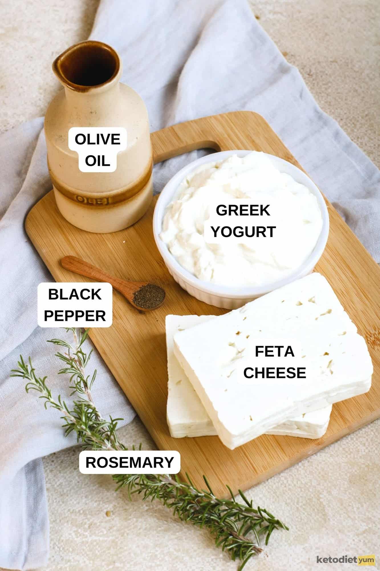Keto Feta Cheese Dip Feta Cheese Dip Ingredients