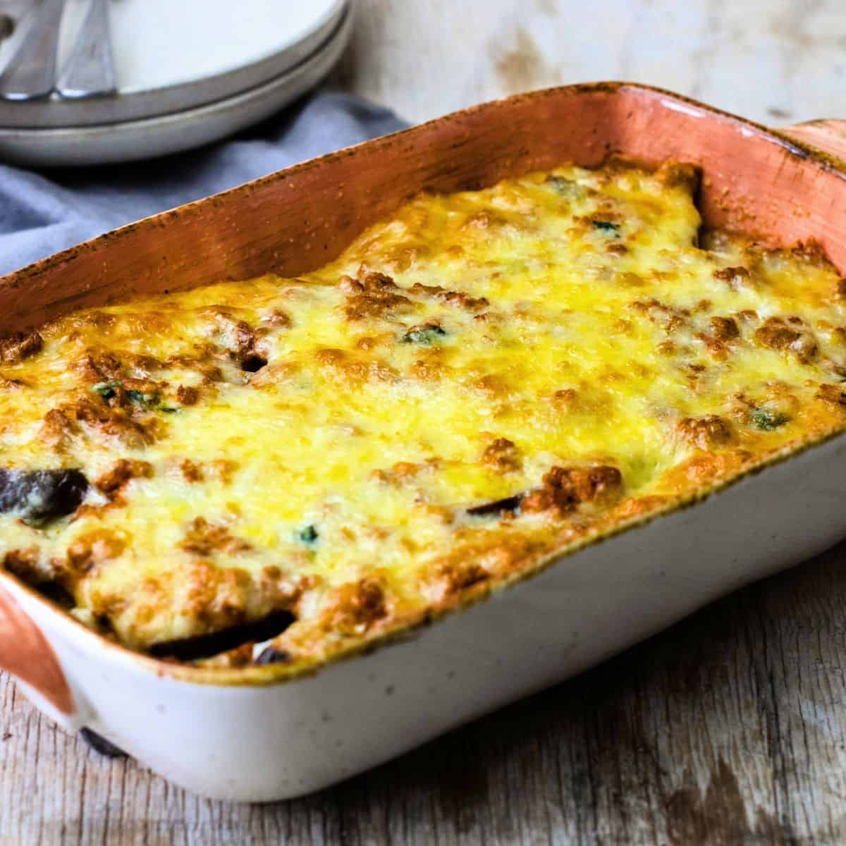 Keto Eggplant Lasagna Keto Eggplant Lasagna