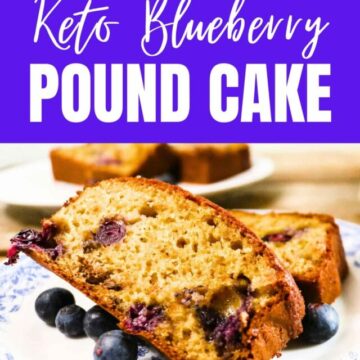Best Keto Blueberry Pound Cake Recipe