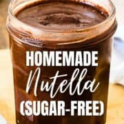 Best Homemade Sugar-Free Nutella Recipe