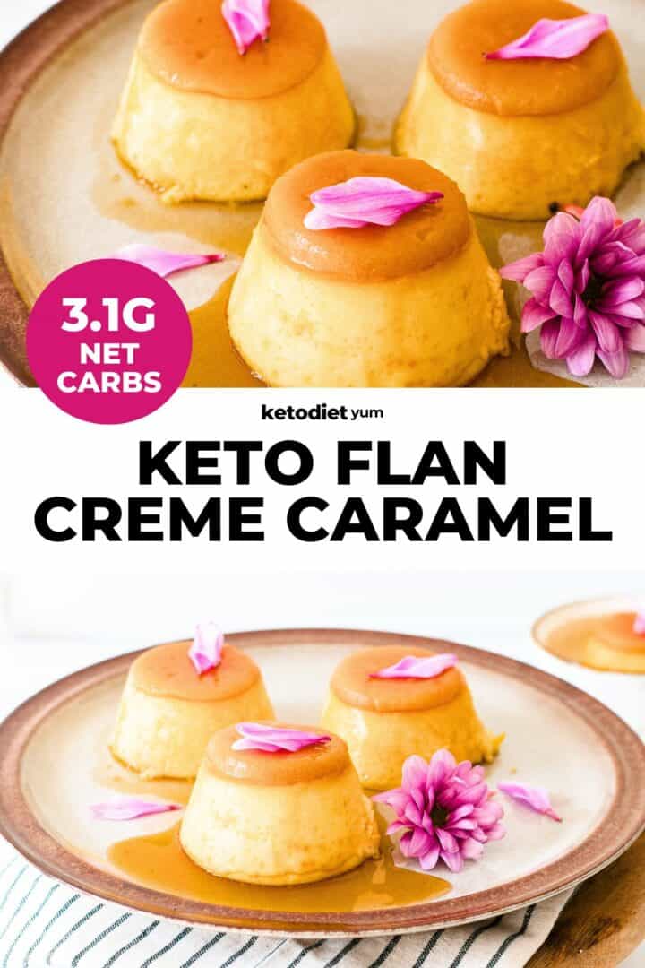 Best Keto Flan (Creme Caramel) Recipe