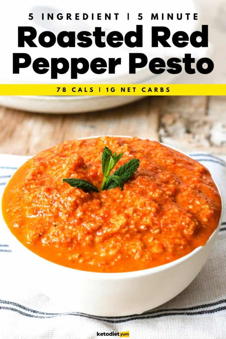 Best Roasted Red Pepper Pesto Recipe