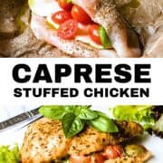 Caprese Stuffed Chicken Breasts Recipe