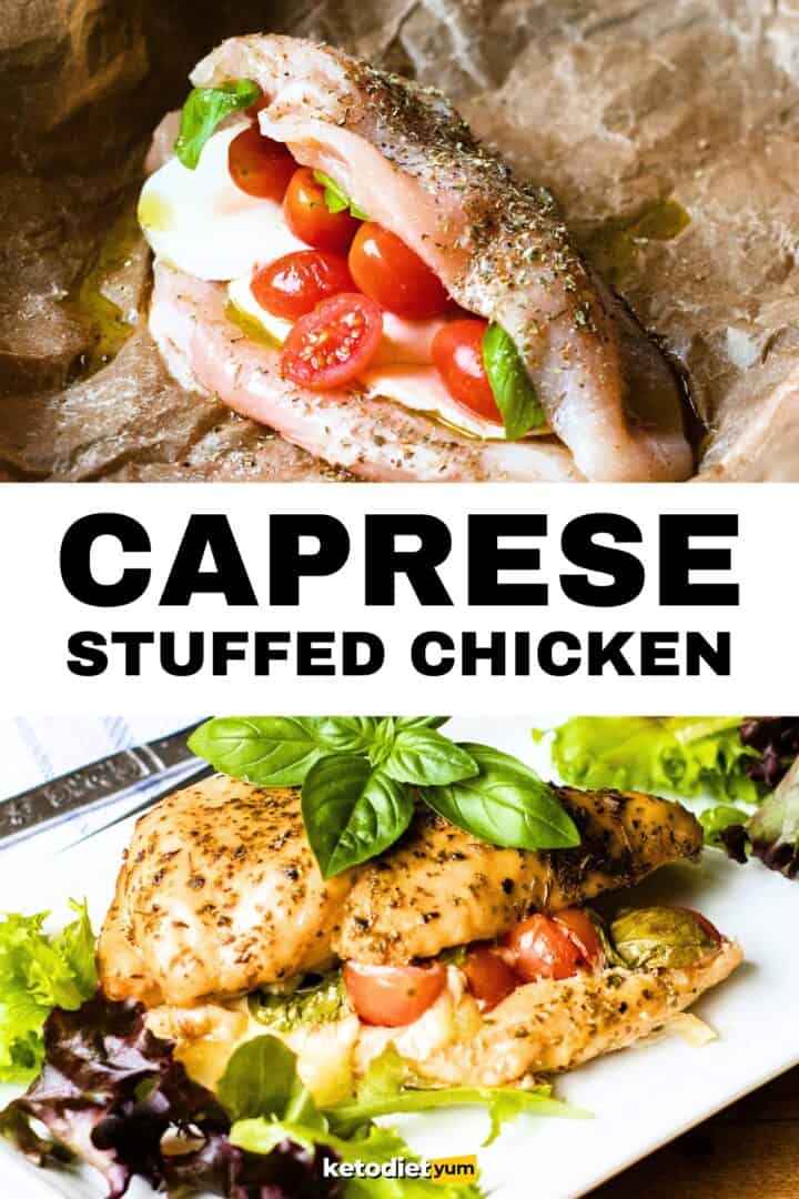 Caprese Stuffed Chicken Breasts Recipe