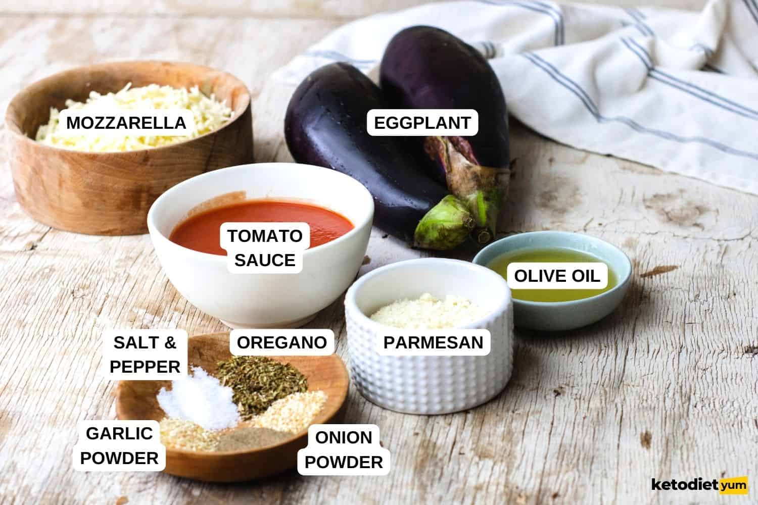 Eggplant Pizza Recipe Ingredients