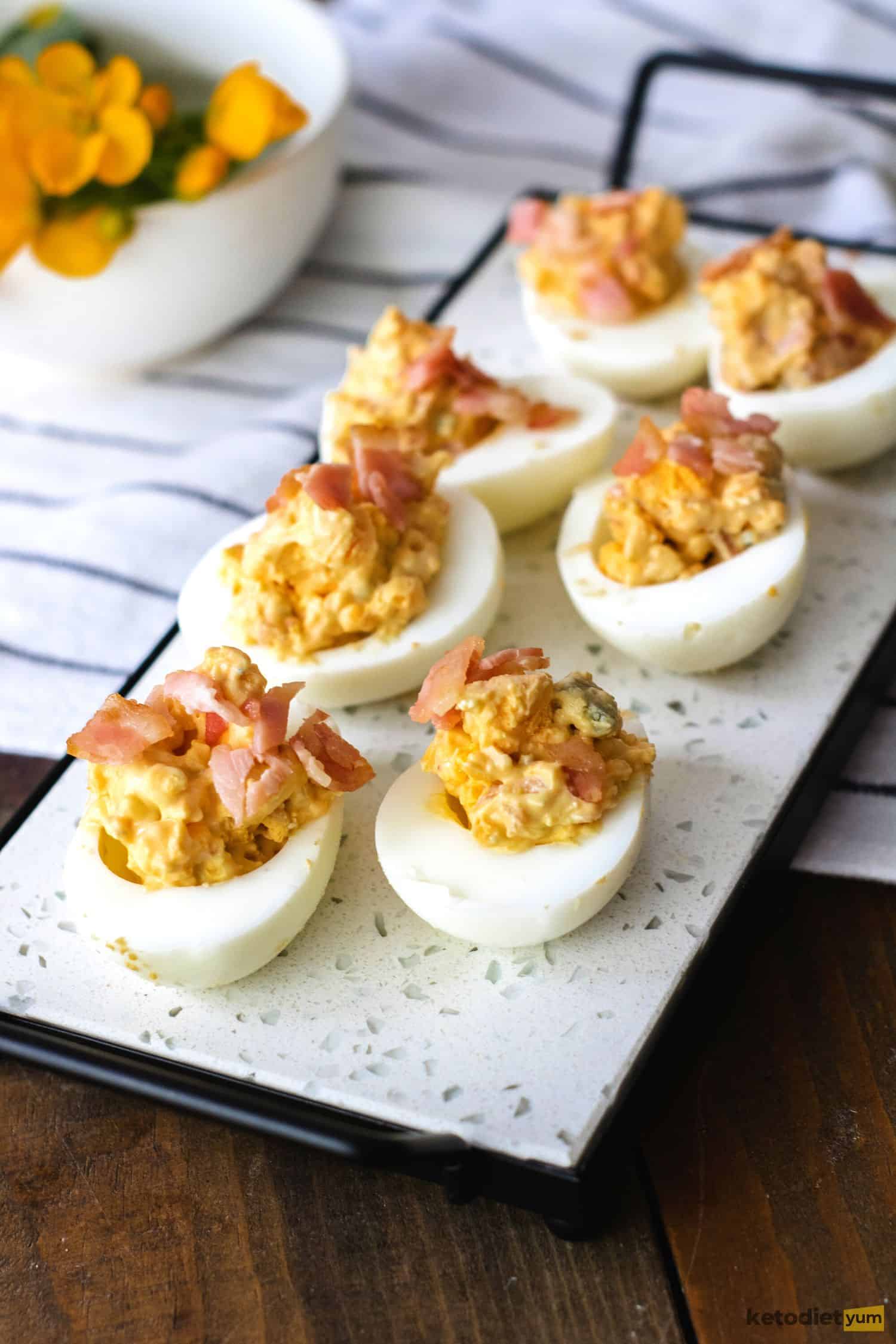 bacon deviled eggs