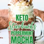 starbucks peppermint mocha keto