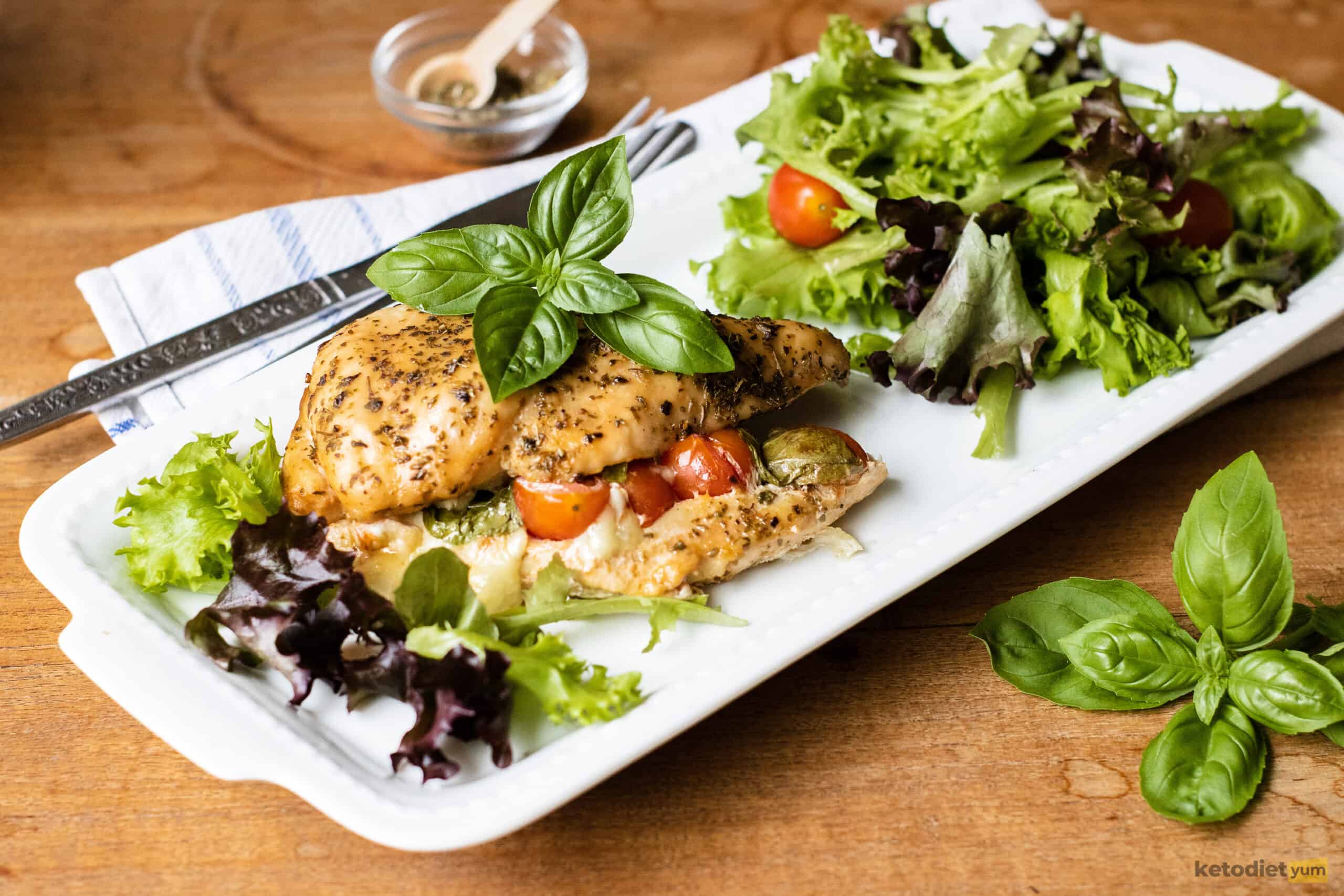 caprese stuffed chicken breasts recipe