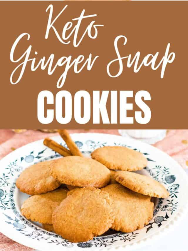 Keto Ginger Snap Cookies