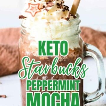 starbucks peppermint mocha keto