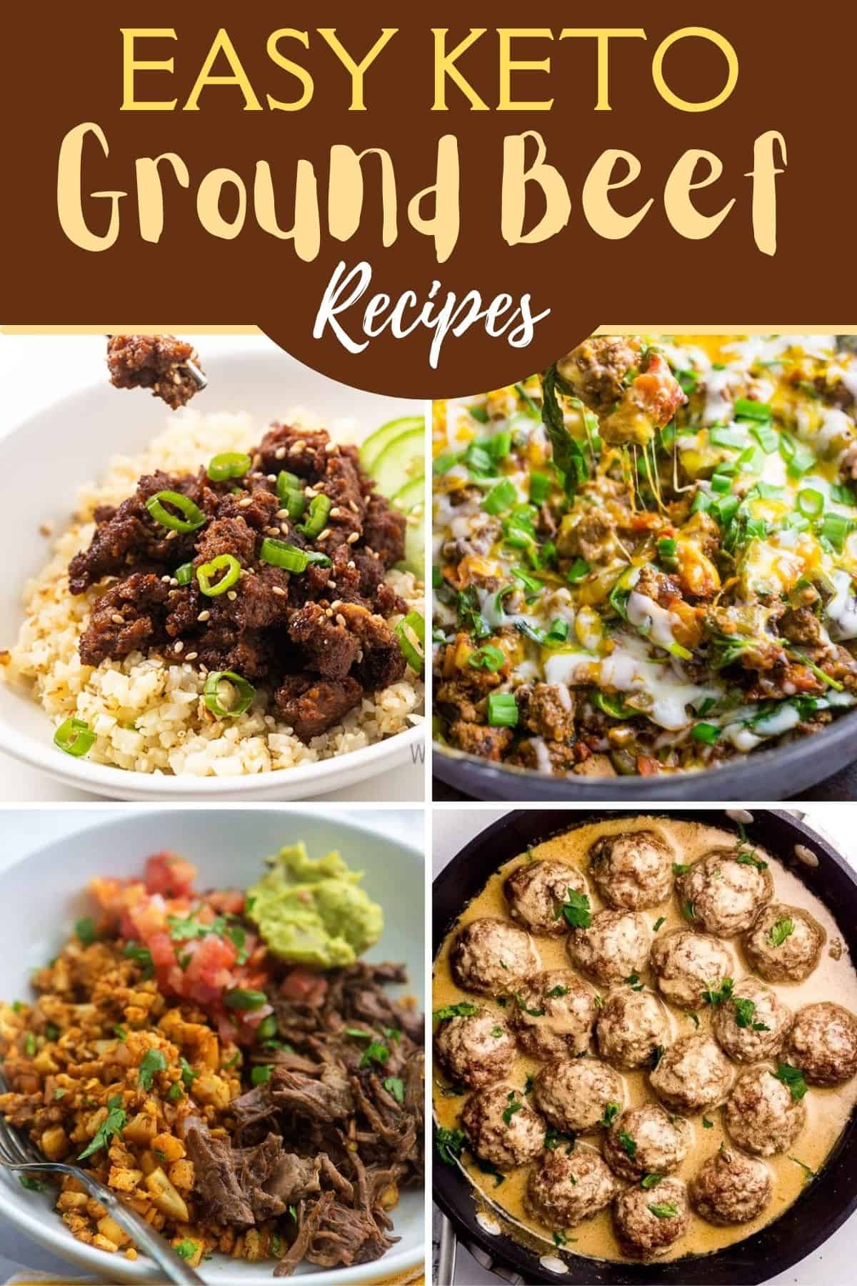 20 Easy Keto Ground Beef Recipes