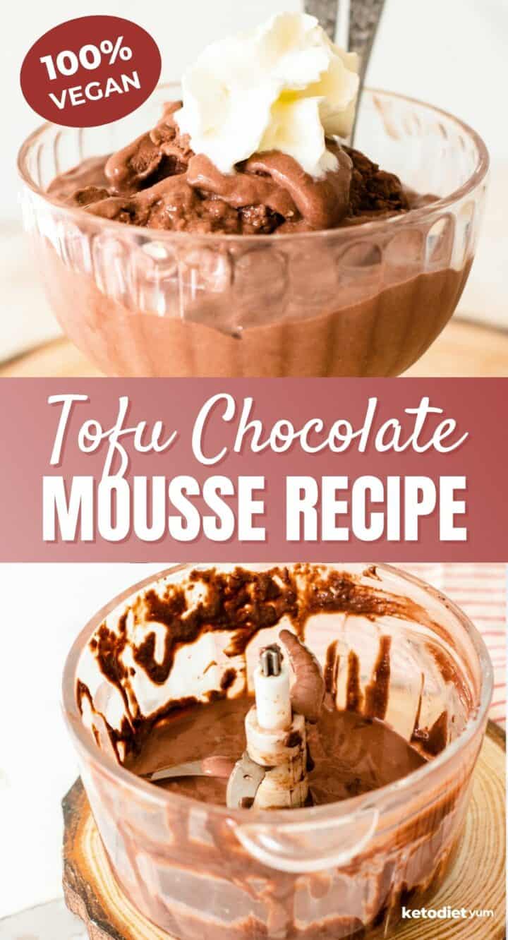 tofu chocolate mousse tofu cocoa mousse
