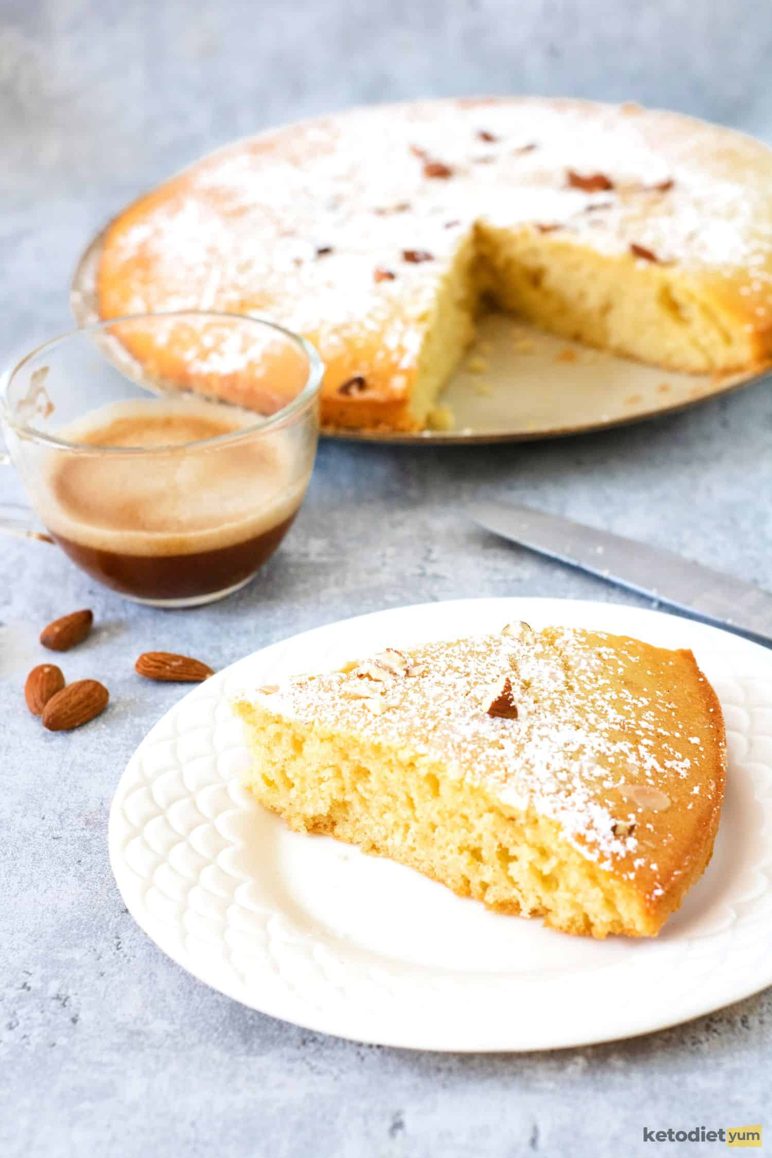 French Almond Cake