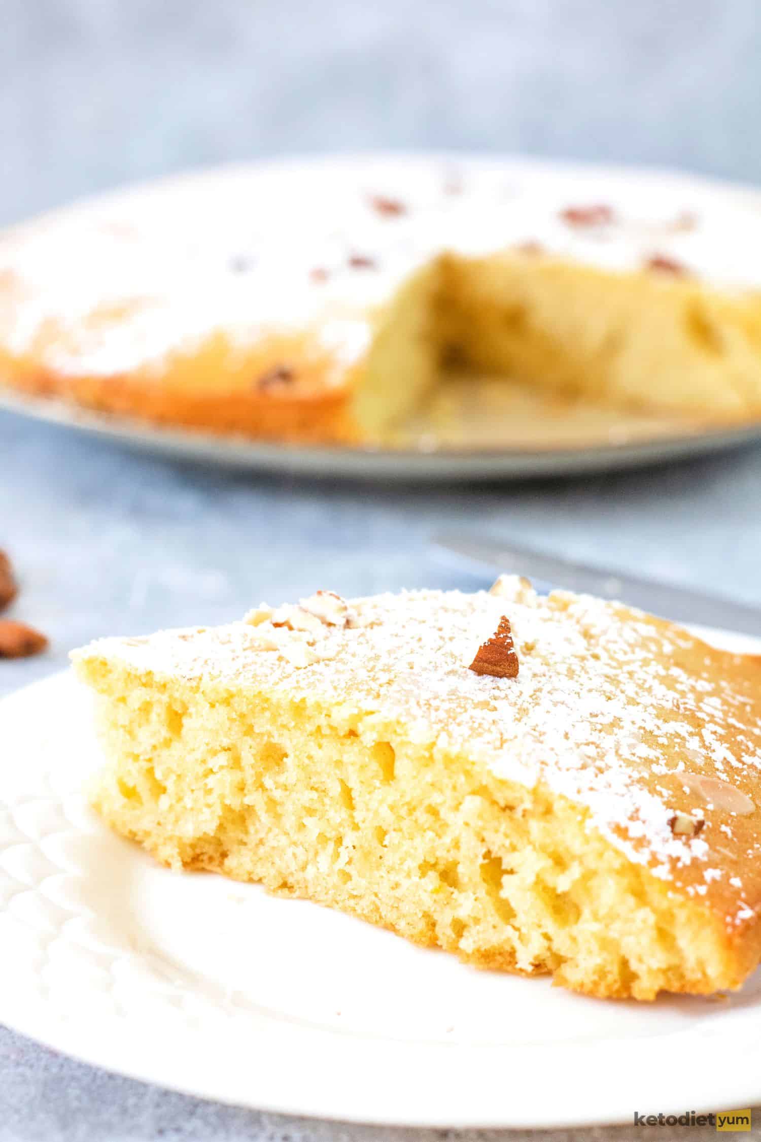 French Almond Cake