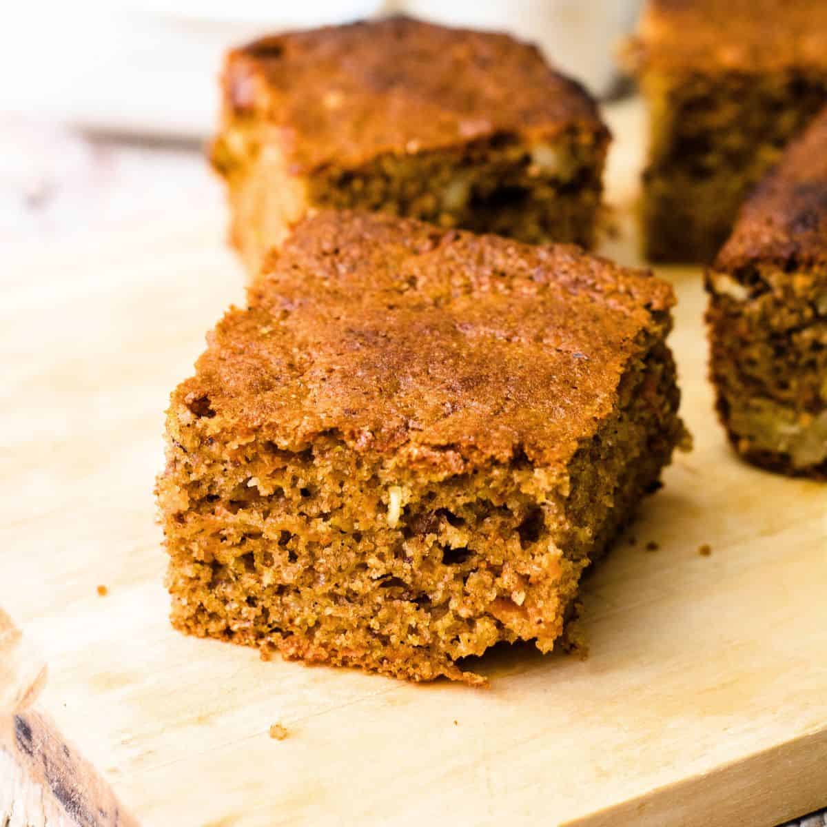 Keto Carrot Cake Bars