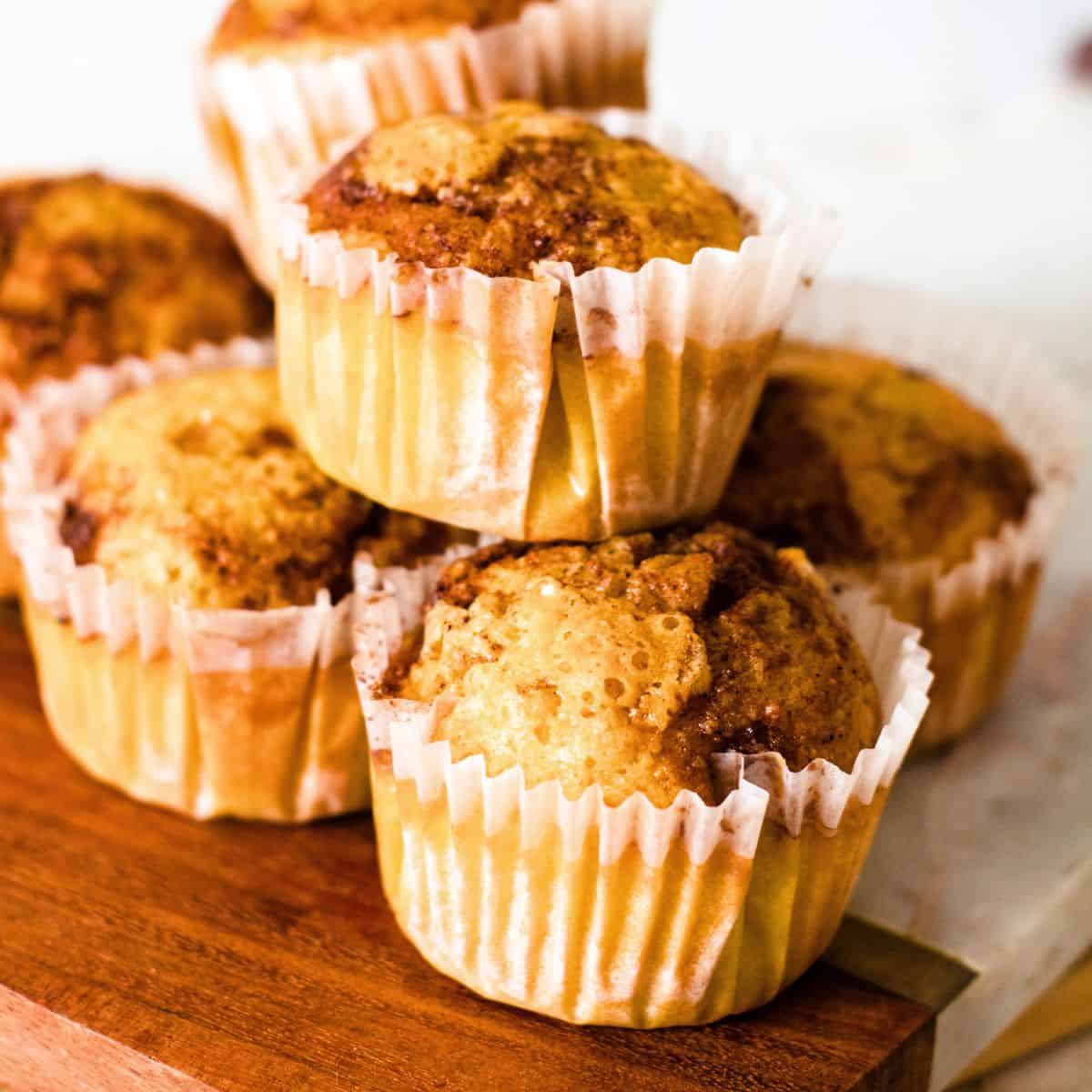 Keto Cinnamon Roll Muffins