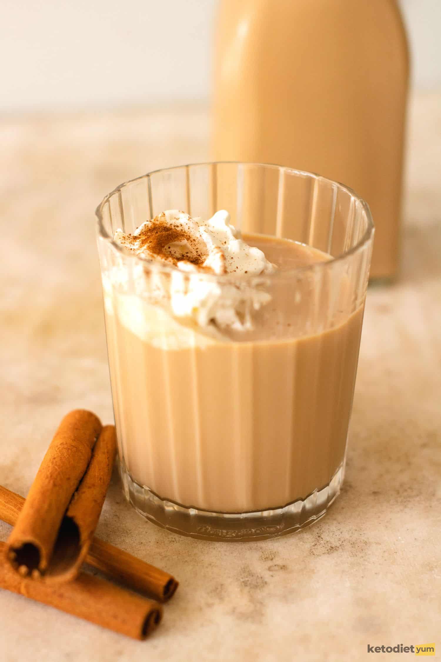 keto eggnog