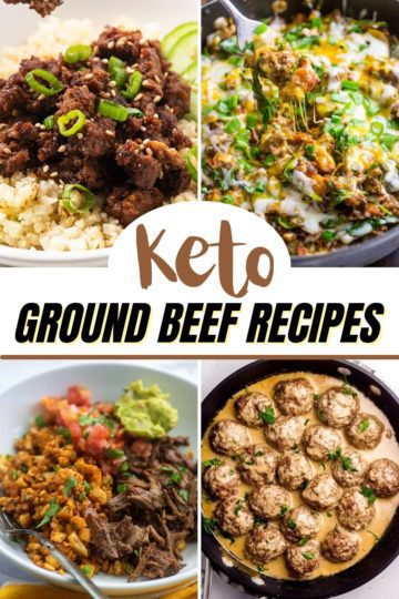 Super Easy Keto Ground Beef Recipes