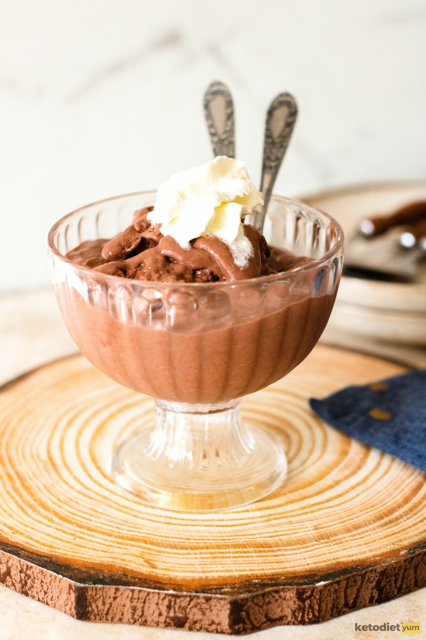 Keto Tofu Chocolate Mousse (Vegan)
