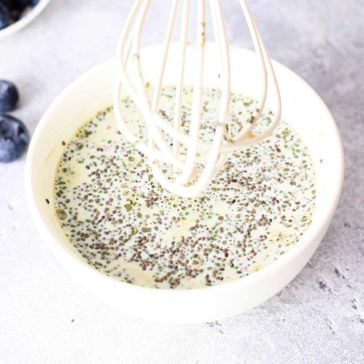 Keto Matcha Chia Pudding