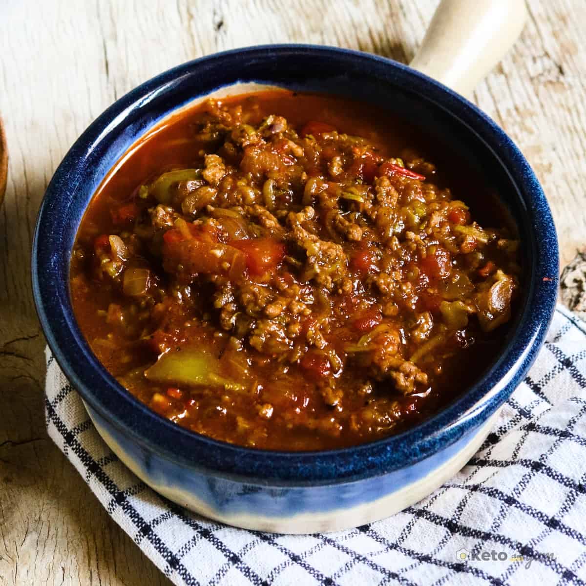 Keto Stuffed Pepper Soup