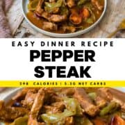 Easy Pepper Steak Recipe
