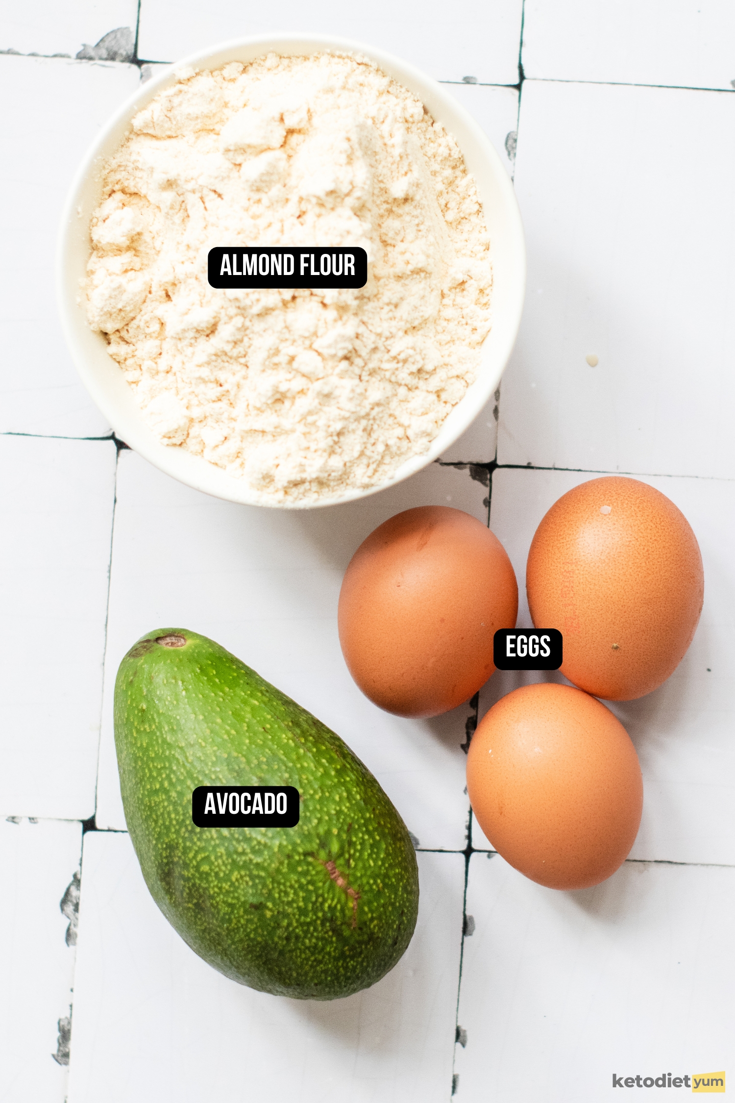 3-Ingredient Avocado Bread: The Quick, Low-Carb Loaf You Didn’t Know You Needed 3-Ingredient Avocado Bread Ingredients