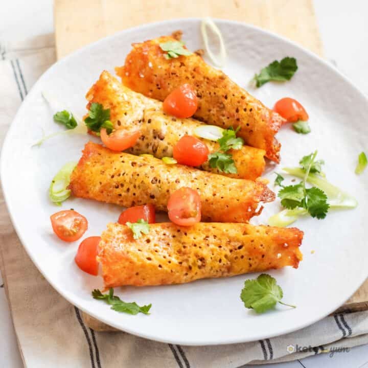 Keto Beef Taquitos