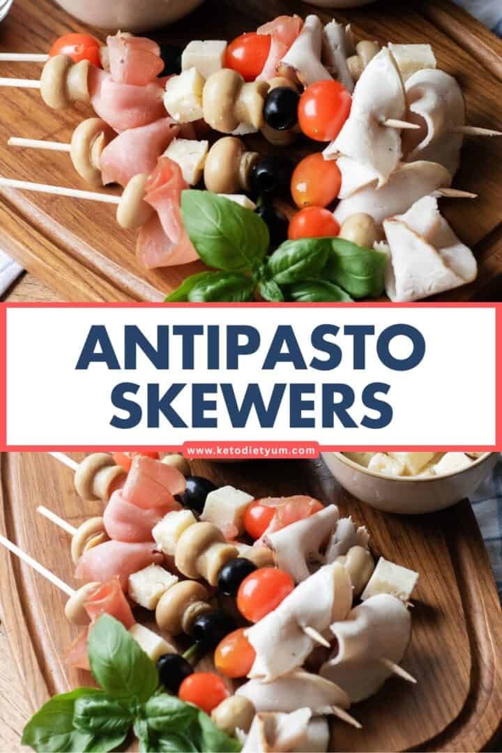 These colorful antipasto skewers are the perfect bite-sized appetizer for parties, picnics, or quick snacks. Made with cheese, deli meats, olives, and cherry tomatoes, this easy antipasto skewers recipe is fresh, low carb, and full of flavor. Ideal for entertaining or meal prep! π§π
π₯